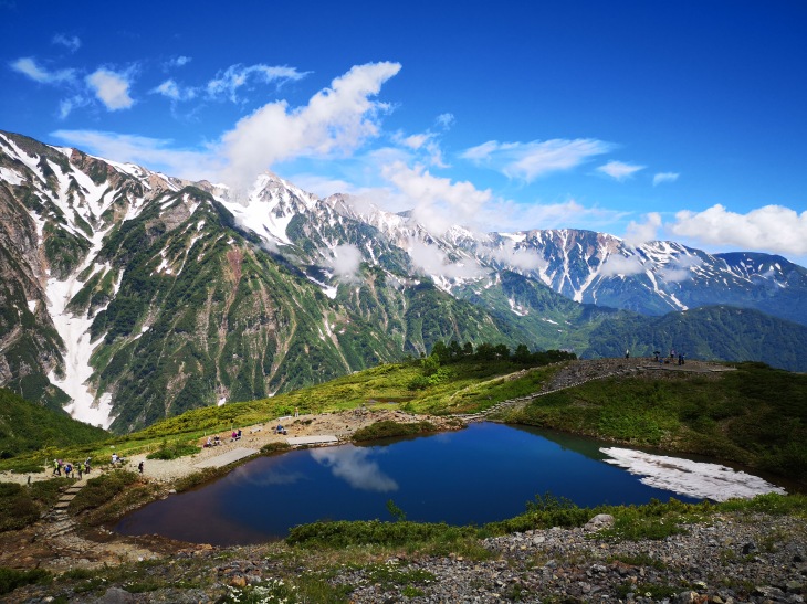 Image of Happo-one lake - Nagano